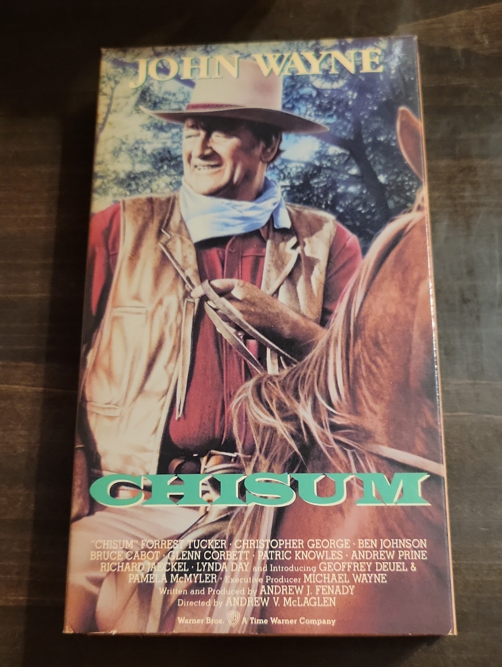 John Wayne: Chisum - Western Movie VHS Collectible